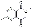 3-ACETYL-5-METHYL-PYRAZINE-2-CARBOXYLIC ACID METHYL ESTER Struktur