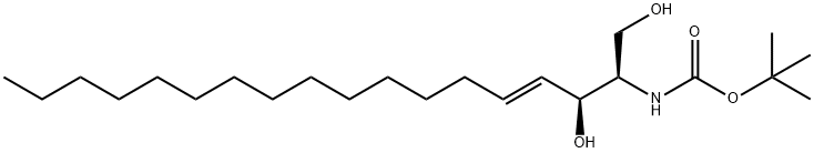 N-BOC-ERYTHRO-SPHINGOSINE Struktur