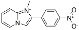 1-METHYL-2-(4-NITROPHENYL)IMIDAZO[1,2-A]PYRIDIN-1-IUM Struktur