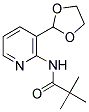 N-(3-[1,3]DIOXOLAN-2-YL-PYRIDIN-2-YL)-2,2-DIMETHYL-PROPIONAMIDE Struktur