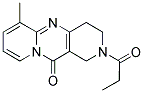 6-METHYL-2-PROPIONYL-1,2,3,4-TETRAHYDRO-11H-DIPYRIDO[1,2-A:4',3'-D]PYRIMIDIN-11-ONE Struktur