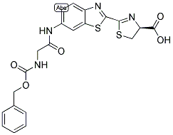 N-CBZ-BETA-GLYCINYL-6-AMINO-D-LUCIFERIN Struktur