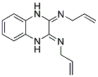 N-ALLYL-N-[3-(ALLYLIMINO)-1,4-DIHYDRO-2-QUINOXALINYLIDENE]AMINE Struktur