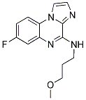 7-FLUORO-N-(3-METHOXYPROPYL)IMIDAZO[1,2-A]QUINOXALIN-4-AMINE Struktur