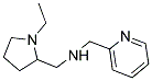 (1-ETHYL-PYRROLIDIN-2-YLMETHYL)-PYRIDIN-2-YLMETHYL-AMINE Struktur