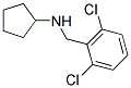 N-(2,6-DICHLOROBENZYL)CYCLOPENTANAMINE Struktur