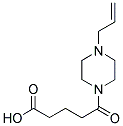 5-(4-ALLYL-PIPERAZIN-1-YL)-5-OXO-PENTANOIC ACID Struktur