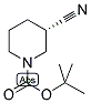 (S)-1-N-BOC-3-CYANO-PIPERIDINE Struktur