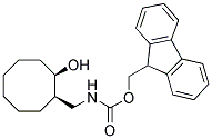 FMOC-(+/-)-CIS-2-AMINOMETHYLCYCLOOCTANOL Struktur