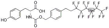 N-(F13 CBZ) D-TYROSINE Struktur