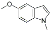 5-METHOXY-1-METHYL-1H-INDOLE Struktur