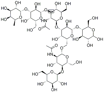 MONOFUCOSYLLACTO-N-HEXAOSE-1 Struktur