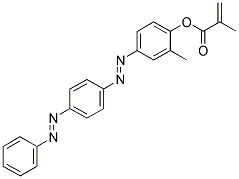 DISPERSE YELLOW 7 METHACRYLATE Struktur