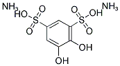 4,5-DIHYDROXY-1,3-BENZENEDISULFONIC ACID, DIAMMONIUM SALT Struktur