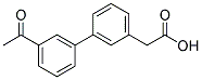 (3'-ACETYL-BIPHENYL-3-YL)-ACETIC ACID Struktur