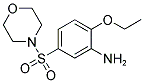 2-ETHOXY-5-(MORPHOLIN-4-YLSULFONYL)ANILINE Struktur