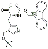 FMOC-HIS(3-BUM)-OH Struktur