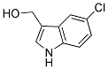 (5-CHLORO-1H-INDOL-3-YL)-METHANOL Struktur