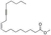 9(Z)-OCTADECEN-12-YNOIC ACID METHYL ESTER Struktur