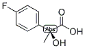 (S)-2-HYDROXY-2-METHYL(4-FLUOROBENZENE)ACETIC ACID Struktur