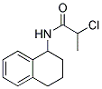 2-CHLORO-N-1,2,3,4-TETRAHYDRONAPHTHALEN-1-YLPROPANAMIDE Struktur