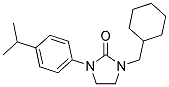 1-(CYCLOHEXYLMETHYL)-3-(4-ISOPROPYLPHENYL)IMIDAZOLIDIN-2-ONE Struktur