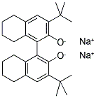 (R)-3,3'-DI-TERT-BUTYL-5,5',6,6',7,7',8,8'-OCTAHYDRO-1,1'-(BI-2-NAPHTHOL) DIPOTASSIUM SALT Struktur