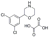 2-(3,5-DICHLOROPHENYL) MORPHOLINE OXALATE Struktur