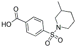 4-[(3-METHYLPIPERIDIN-1-YL)SULFONYL]BENZOIC ACID Struktur