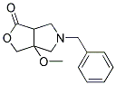 5-BENZYL-3A-METHOXY-HEXAHYDRO-FURO[3,4-C]PYRROL-1-ONE Struktur