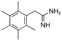 2-PENTAMETHYLPHENYL-ACETAMIDINE Struktur