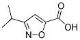 3-ISOPROPYL-ISOXAZOLE-5-CARBOXYLIC ACID Struktur