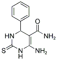 6-AMINO-4-PHENYL-2-THIOXO-1,2,3,4-TETRAHYDRO-PYRIMIDINE-5-CARBOXYLIC ACID AMIDE Struktur