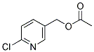 (6-CHLORO-3-PYRIDINYL)METHYL ACETATE Struktur