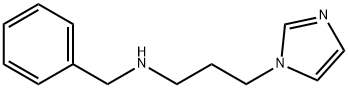 BENZYL-(3-IMIDAZOL-1-YL-PROPYL)-AMINE Struktur