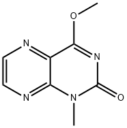 4-METHOXY-1-METHYL-2(1H)-PTERIDINONE Struktur