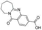 12-OXO-6,7,8,9,10,12-HEXAHYDRO-AZEPINO[2,1-B]QUINAZOLINE-3-CARBOXYLIC ACID Struktur