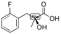 (S)-2-HYDROXY-2-METHYL(2-FLUOROBENZENE)PROPANOIC ACID Struktur