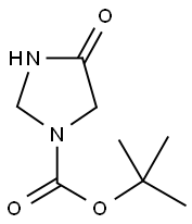 1-BOC-4-OXOIMIDAZOLIDINE Struktur