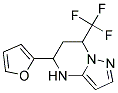 5-FURAN-2-YL-7-TRIFLUOROMETHYL-4,5,6,7-TETRAHYDRO-PYRAZOLO[1,5-A]PYRIMIDINE Struktur