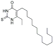 6-ETHYL-5-TETRADECYL-2-THIOURACIL Struktur