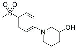 1-[4-(METHYLSULFONYL)PHENYL]PIPERIDIN-3-OL Struktur