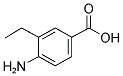 4-AMINO-3-ETHYL-BENZOIC ACID Struktur