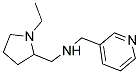 (1-ETHYL-PYRROLIDIN-2-YLMETHYL)-PYRIDIN-3-YLMETHYL-AMINE Struktur