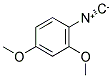 2,4-DIMETHOXYPHENYLISOCYANIDE Struktur