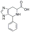 4-PHENYL-4,5,6,7-TETRAHYDRO-3H-IMIDAZO[4,5-C]PYRIDINE-6-CARBOXYLIC ACID Struktur