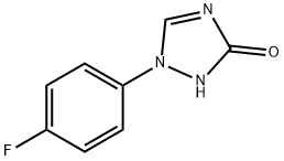 1-(4-FLUOROPHENYL)-1H-1,2,4-TRIAZOL-3-OL Struktur