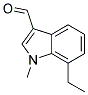 7-ETHYL-1-METHYL-1H-INDOLE-3-CARBALDEHYDE Struktur