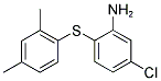 5-CHLORO-2-[(2,4-DIMETHYLPHENYL)THIO]ANILINE Struktur