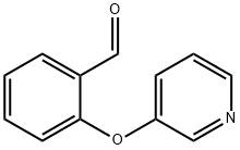 2-(PYRIDIN-3-YLOXY)BENZALDEHYDE Struktur